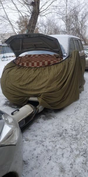 Фото Отогрев авто