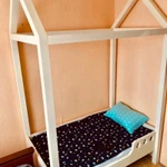 Фото №6 Кровать из массива дерева