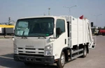 фото Мусоровоз ТКМ-480 на шасси ISUZU NPR75LK (задняя загрузка)