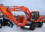 фото Экскаватор колесный Doosan S180W-V