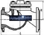 фото Клапан обратный 16кч9п 16кч9нж