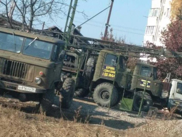 Фото Бурение водяных скважин.