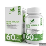 Фото №2 Скорлупа чёрного ореха, 500мг, Natural Supp, 60 капсул