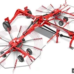 фото Грабли двухроторные прицепные HARMAK HT745 - FJB GROUP LLC
