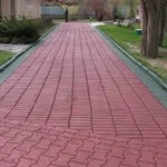 Фото №6 Тротуарная резиновая плитка, брусчатка, бордюры