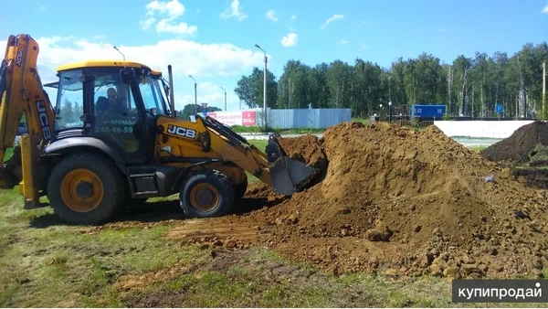 Фото Аренда экскаватора погрузчика JCB
