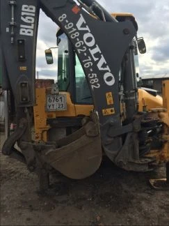 Фото Аренда экскаватора погрузчика volvo bl61b