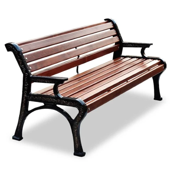 Фото Скамейка чугунная «РЕТРО СТИЛЬ» (0.6 м)