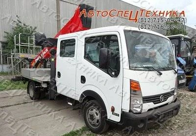 Фото Автовышка Socage Т-318 - Nissan Cabstar (двухрядная кабина)