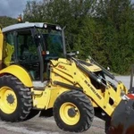 Аренда экскаватора-погрузчика NEW holland B110