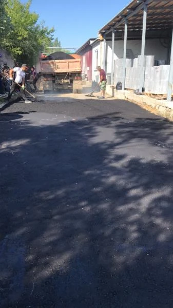 Фото Укладка асфальта асфальтирование дорог 