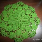 Фото №2 Вязаные салфетки