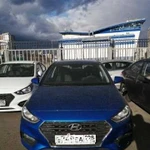 Аренда такси, новый Hyundai Solaris