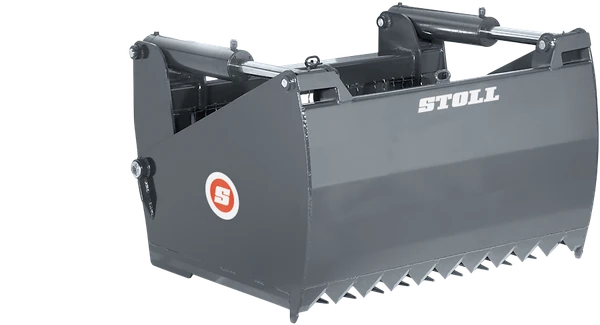 Фото Ковш резчик силоса Stoll Штолль навесной на погрузчик с еврорамкой