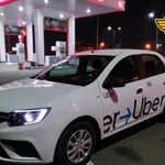 Оклейка, брендирование в Uber