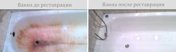 Фото Эмалировка наливным акрилом ванн любых форм