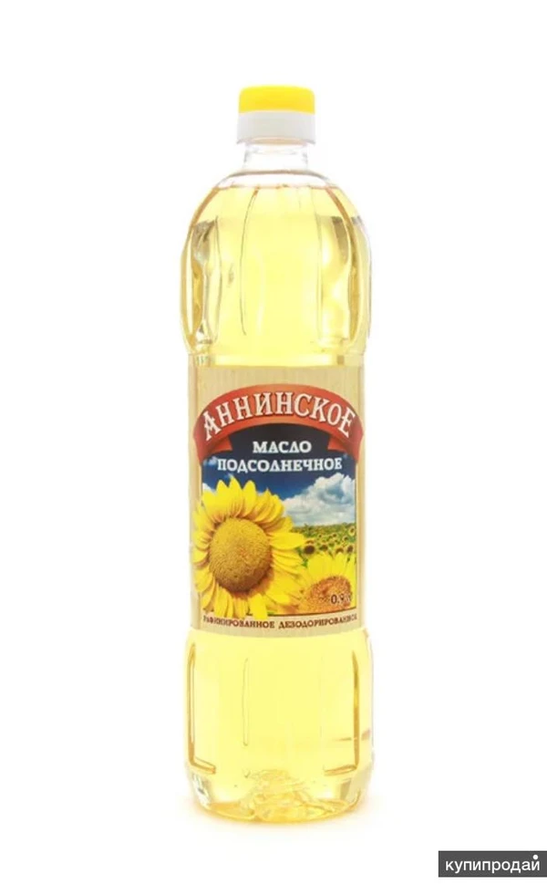 Фото Масло растительное Аннинское 0,9л
