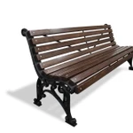 Фото №2 Садовая скамейка «УДАЧА» (2.5 м)