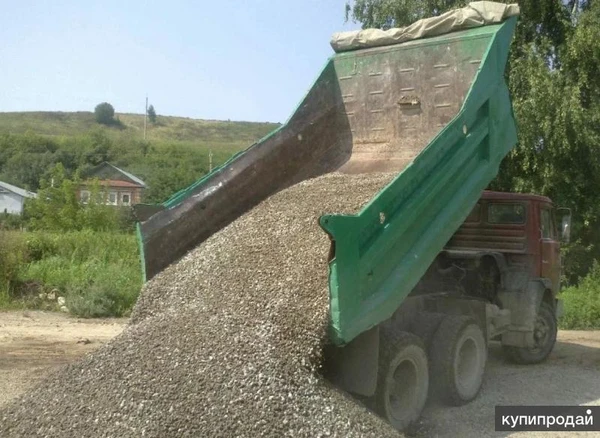 Фото Щебень доставка в Воронеже и по Воронежской области щебенка