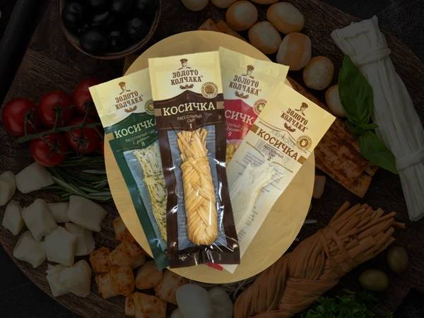 Фото Сыр Чечил натуральный &quot;Золото Колчака&quot; в ассортименте