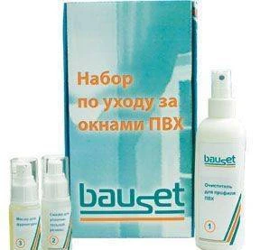 Фото Набор по уходу за окнами пвх Bauset (200 30 30)мл