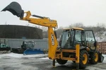 фото Аренда экскаватора погрузчика JCB 4cx гидромолот