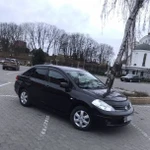 Аренда авто. Nissan Tiida седан. АКПП