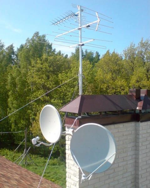 Фото Установка и настройка антенн, спутниковых антенн