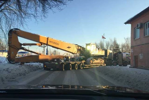 Фото Трал Под Негабарит. трал вездеход
