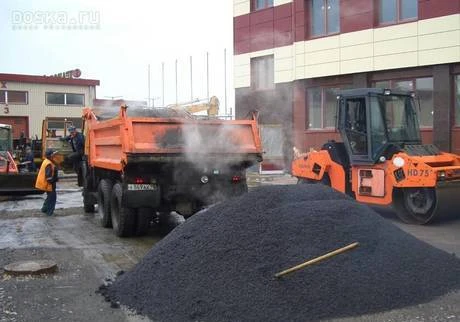 Фото Асфальт с доставкой по Курску на камазе