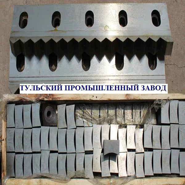 Фото Ножи для шредера 40 40 24мм с резьбой М14