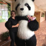 Фото №8 Ростовые куклы Мишка Панда и Мишка Дик