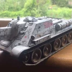 Сборка модели танка на заказ