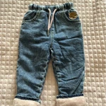 Фото №2 Джинсы утепленные 92