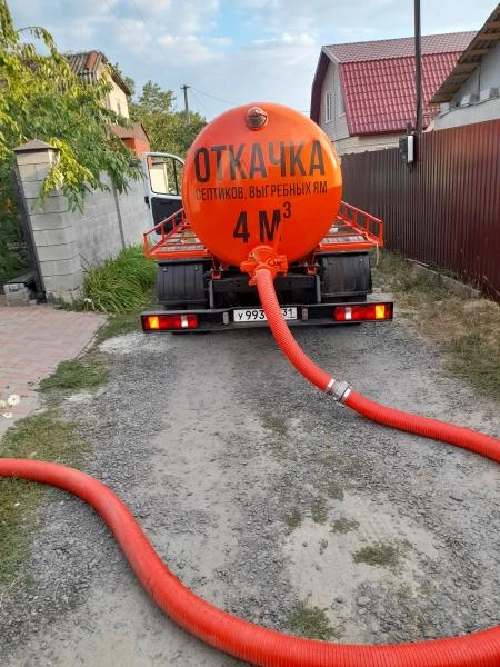 Фото Откачать канализации