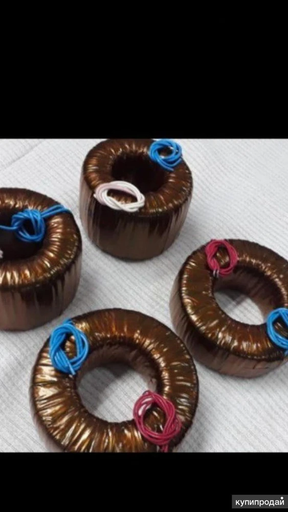 Фото Тороидальный трансформатор.