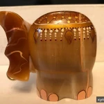 Фото №3 Сувенирное изделие "Слон" из натурального камня Селенит