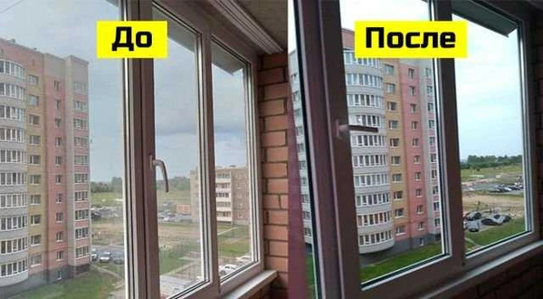 Фото Мытье окон