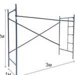Строительные леса, лестницы, инструмент