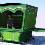 Фото №7 Ларьки. киоски и павильоны в виде кареты.