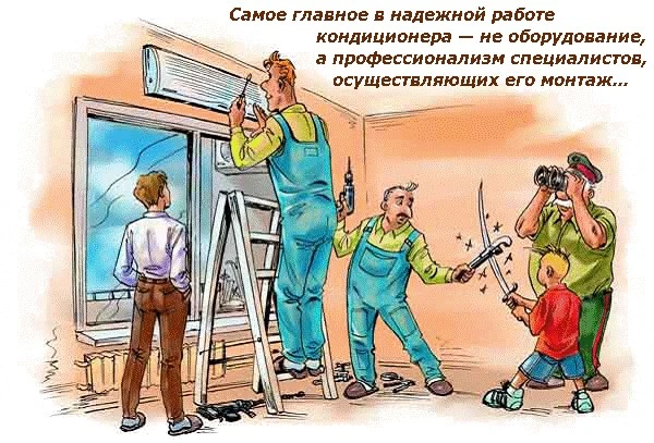 Фото Установка кондиционеров