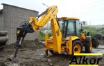 фото Аренда, услуги экскаватора погрузчика JCB