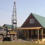 Фото №2 Бурение  под опоры, сваи, столбы 