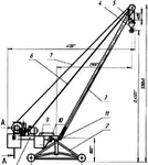 фото Кран стреловой, малой грузоподъемности "Пионер"