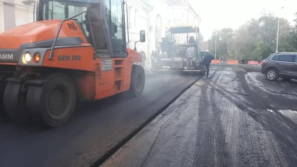 Фото Асфальтирование дорог