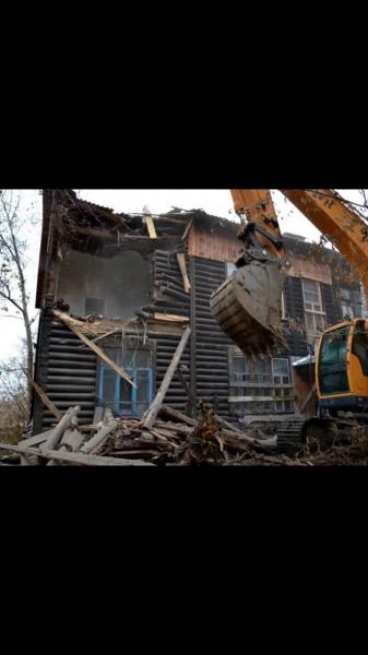 Фото Демонтаж снос построек и сооружений внутренних помещений