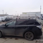 Фото №3 Крепление для фиксации и перевозки лестниц на багажнике автомобиля