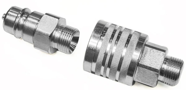 Быстроразъемное соединение для РВД М27х1.5 ниппель+розетка