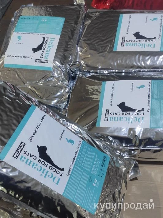 Фото Корм Delicana Premium для взрослых кошек с кроликом 8кг