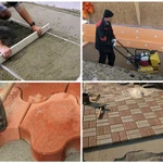Фото №2 Укладка тротуарной плитки